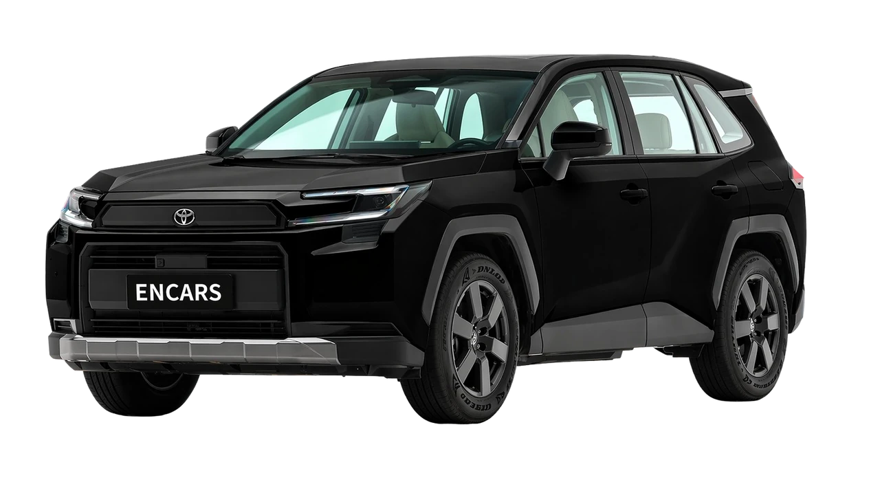 Черный Toyota RAV4 Deluxe 4WD